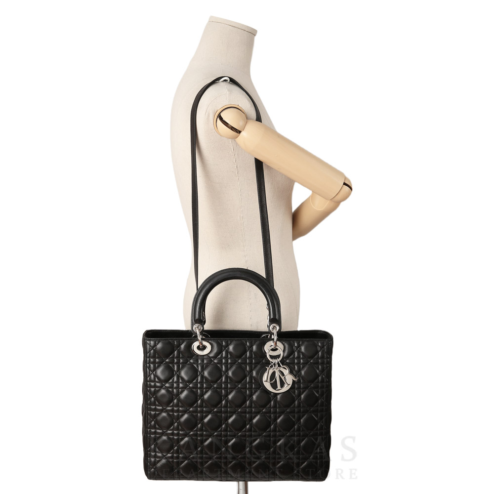 CHRISTIAN DIOR(USED)크리스찬디올 레이디디올 라지 백